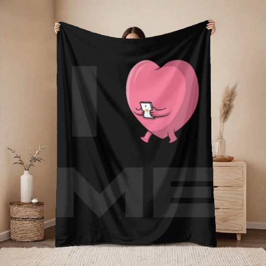I Love Me 7 Throw Blankets