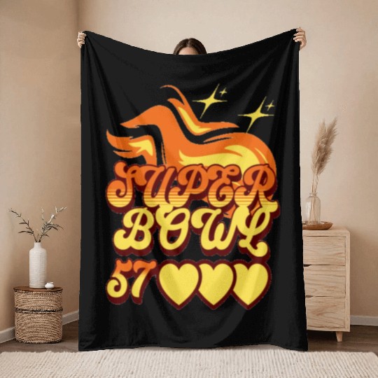 Super Bowl 2023 Classic Throw Blankets