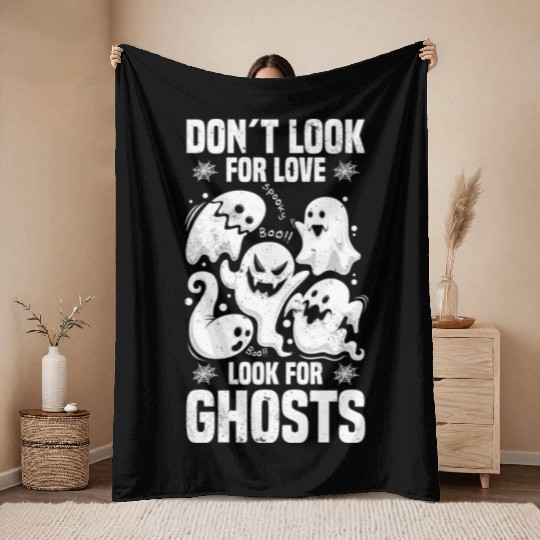 Ghost Hunters | Paranormal Ghost Hunting Gifts Throw Blankets