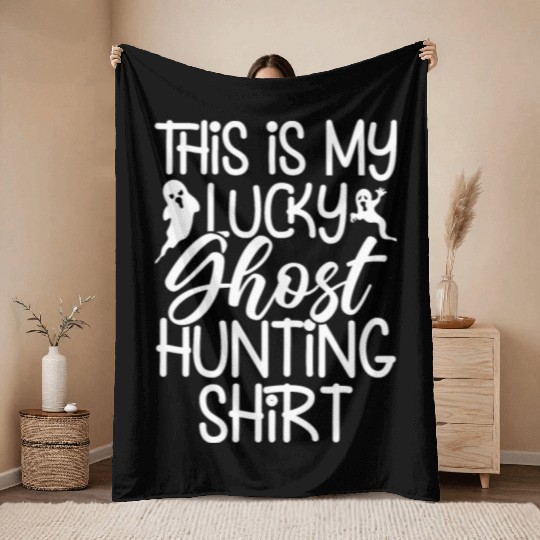 Ghost Hunters, Ghosts, Ghost, Ghost hunting Throw Blankets