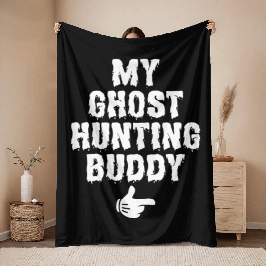 Ghost Hunters, Ghosts, Ghost, Ghost hunting Throw Blankets
