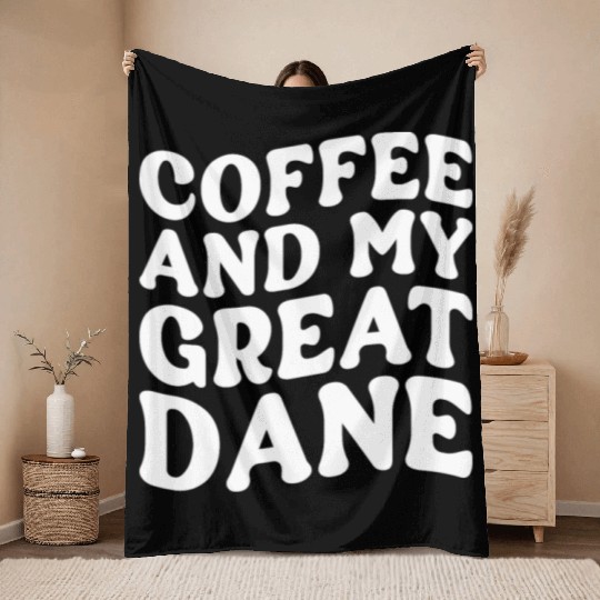 Great Dane Dogs, Great Danes Throw Blankets