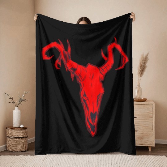 Wendigo Throw Blankets