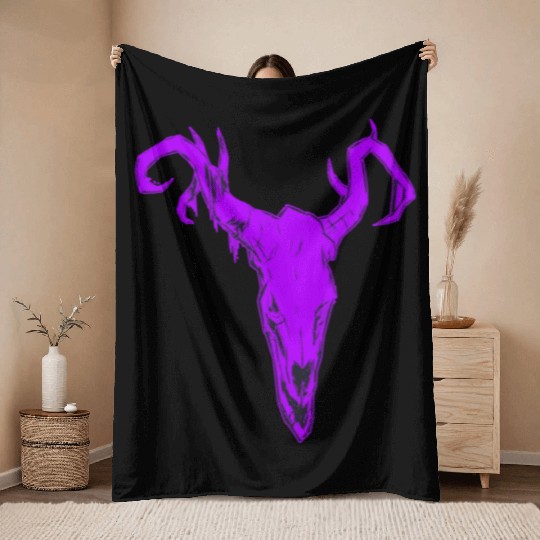 Wendigo Throw Blankets