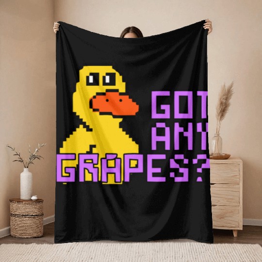 The Duck Song Got Any Grapes 5 Throw Blankets