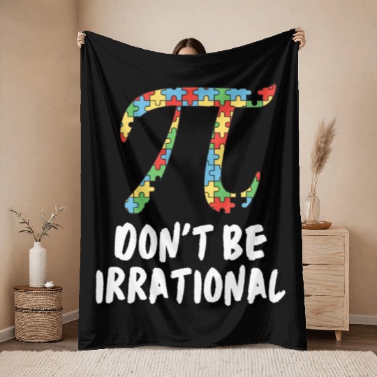 Pi Day 5 Throw Blankets