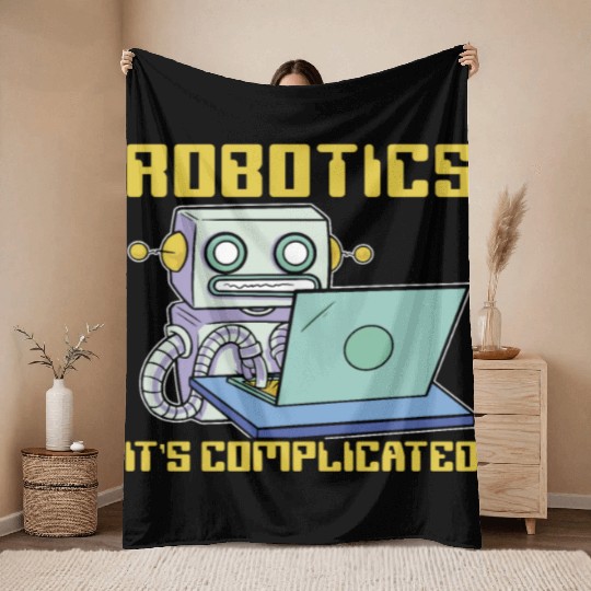 Robotics It's Complicated Artificial Intelligence Throw Blankets