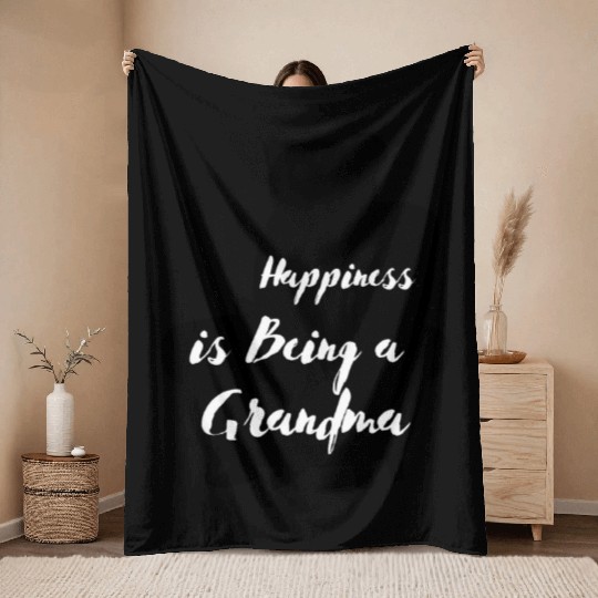 Find Happiness as a Grandma: Adorable Grandma Throw Blankets