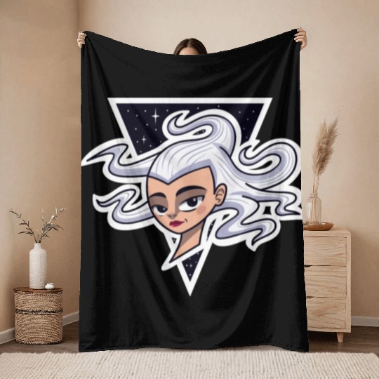 SILVER Throw Blankets