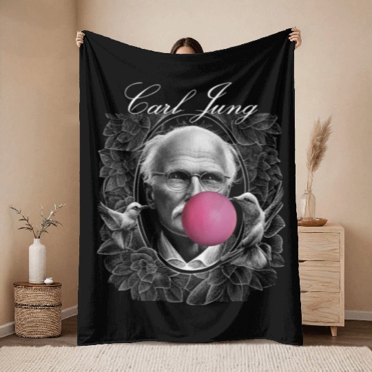 Carl Jung most influential psychiatrist homage Throw Blankets