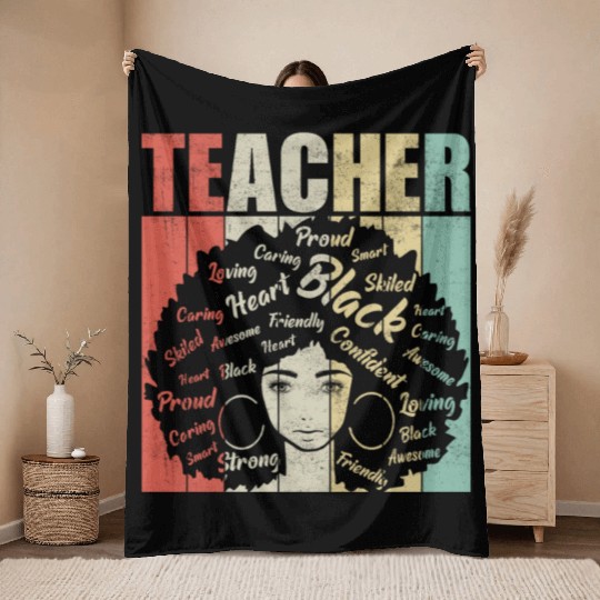 black history month Throw Blankets