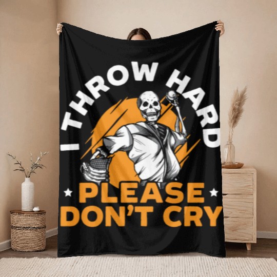 Baseball Player Baseball Coach Baseball Pitcher Throw Blankets