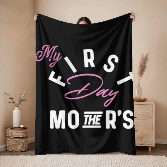 Mother's day Throw Blankets