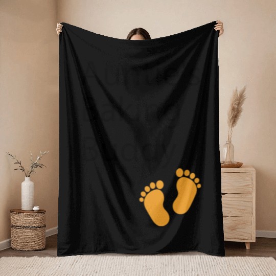 Auntie's Baking Buddy Baking aunt, baking baby Throw Blankets