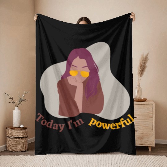 Embrace Equity International Women's Day Throw Blankets