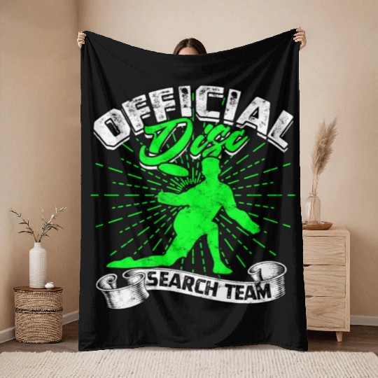 Ultimate Frisbee Importanter Disc Golf Ultimate Throw Blankets