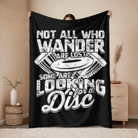 Ultimate Frisbee Importanter Disc Golf Ultimate Throw Blankets