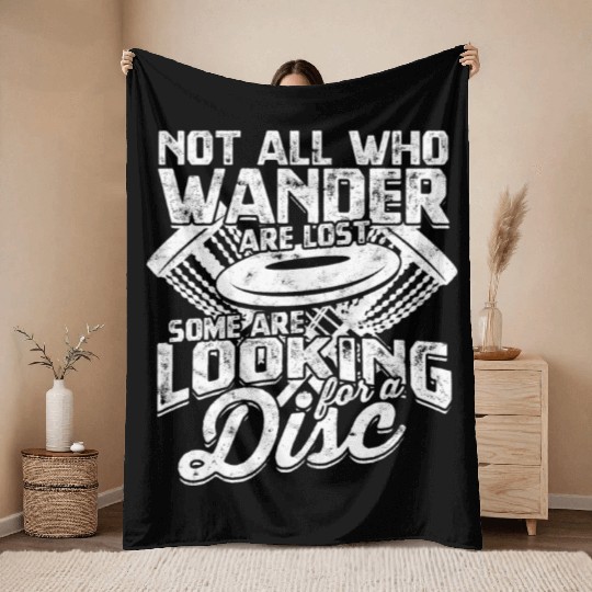 Ultimate Frisbee Importanter Disc Golf Ultimate Throw Blankets