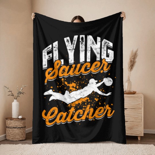 Ultimate Frisbee Importanter Disc Golf Ultimate Throw Blankets