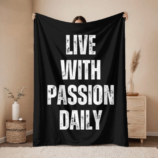Inspirational and Motivational Quotes for Success Throw Blankets