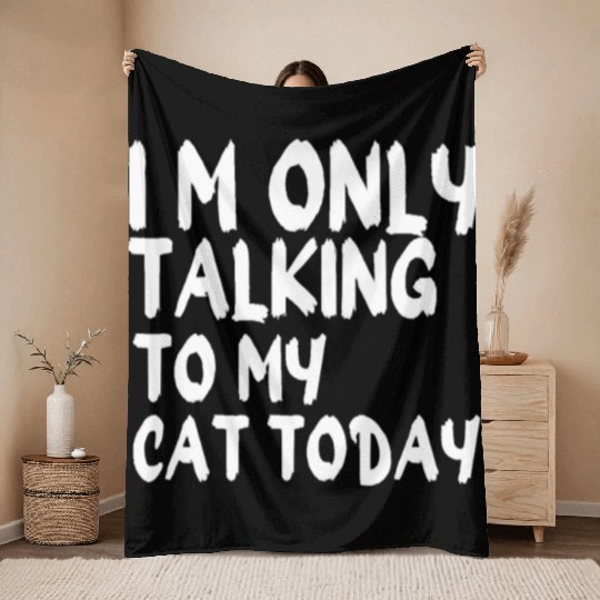 I love my Rottweiler dog design Throw Blankets