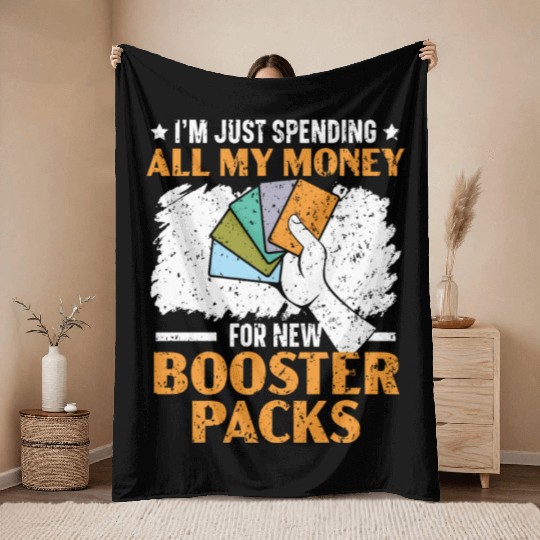 I'm Just Spending All My Money For New Booster Pac Throw Blankets