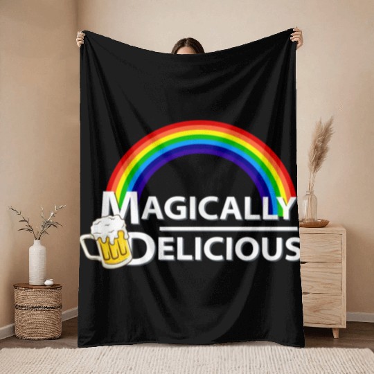 Magically Delicious Throw Blankets