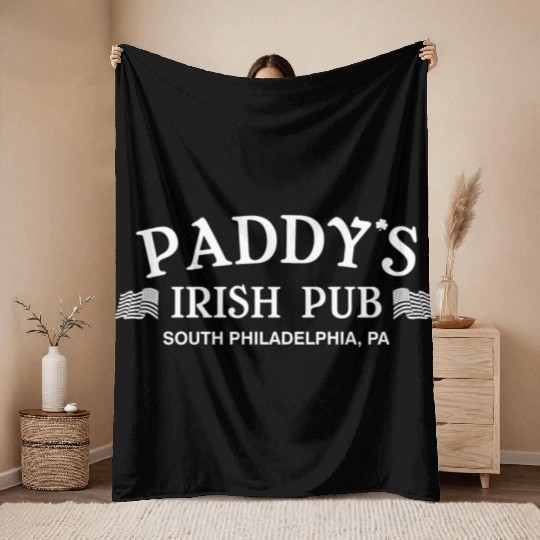 Paddy’s Irish Pub South Philadelphia Throw Blankets