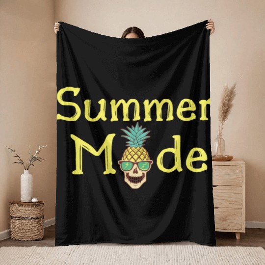 Summer Mode - fruits in season in summer Throw Blankets