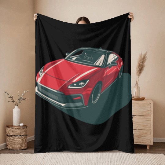 Japanese Car 86 Throw Blankets
