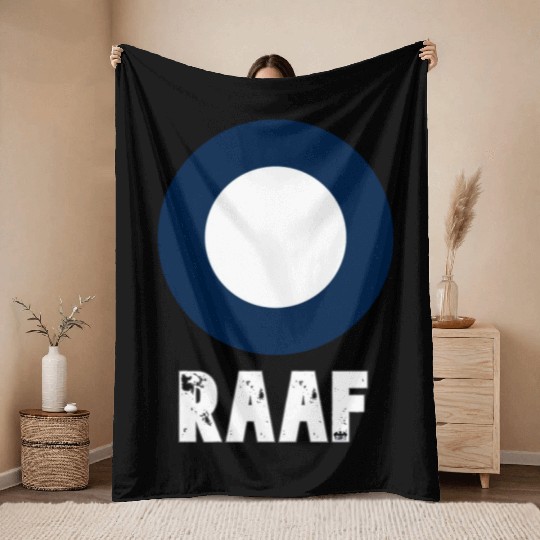 Royal Australian Air Force emblem used for Austral Throw Blankets