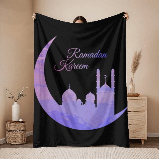 Ramadan kareem , It's Ramadan yall Throw Blankets essenti