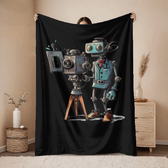 Photography Is My Hobby Throw Blankets