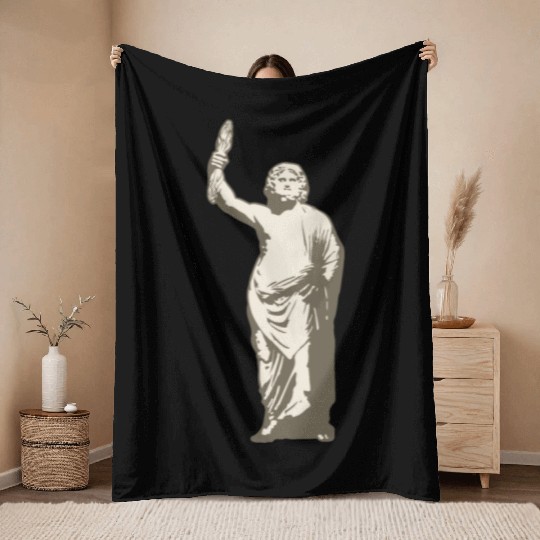 Zeus Throw Blankets