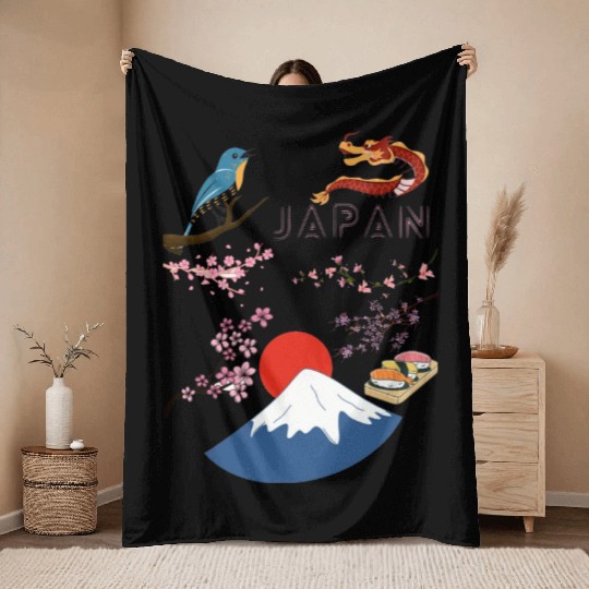 Ultimate Japan Throw Blankets