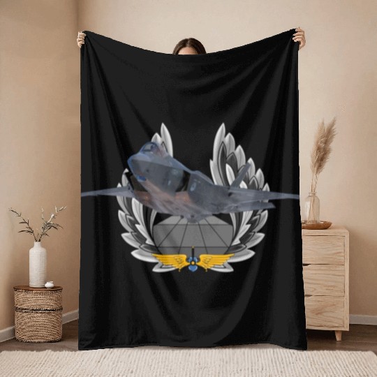 F-35 Lightning II Throw Blankets