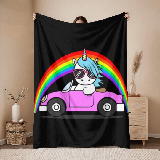 Car Racing Enthusiast Mechanic Truck Throw Blankets