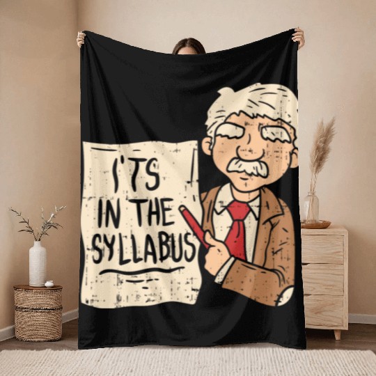 English Teacher Throw Blankets