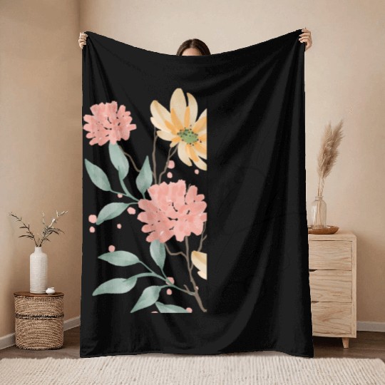 mother's day 2023 Throw Blankets