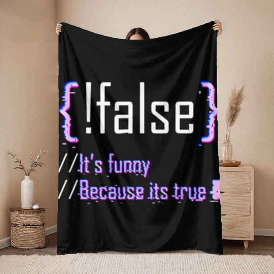 Programming Code Computer Science Web Throw Blankets