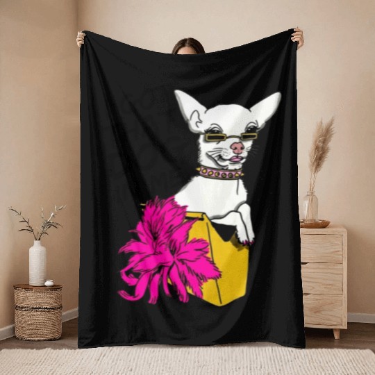 I GOT THAT DOG In me Throw Blankets