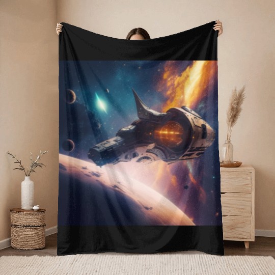 mars Throw Blankets