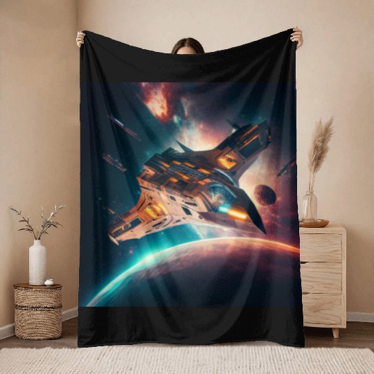 mars Throw Blankets