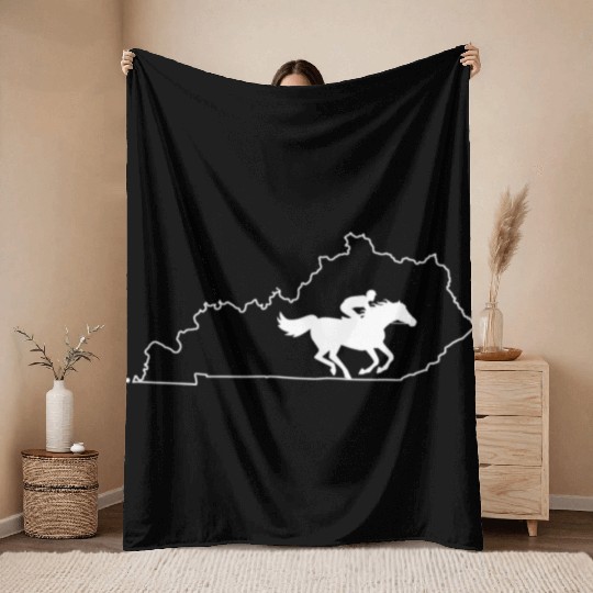 Kentucky Horse Racing Derby May 2Nd 2020 Throw Blankets