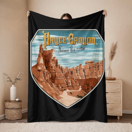 Bryce canyon national park Throw Blankets