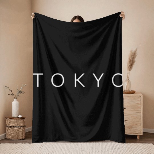 Tokyo Throw Blankets