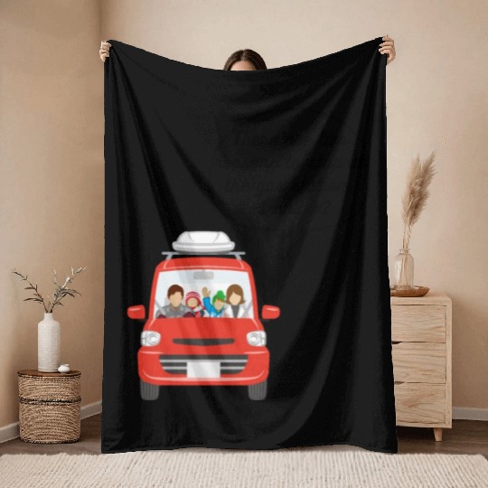 Comedy Potty Throw Blankets