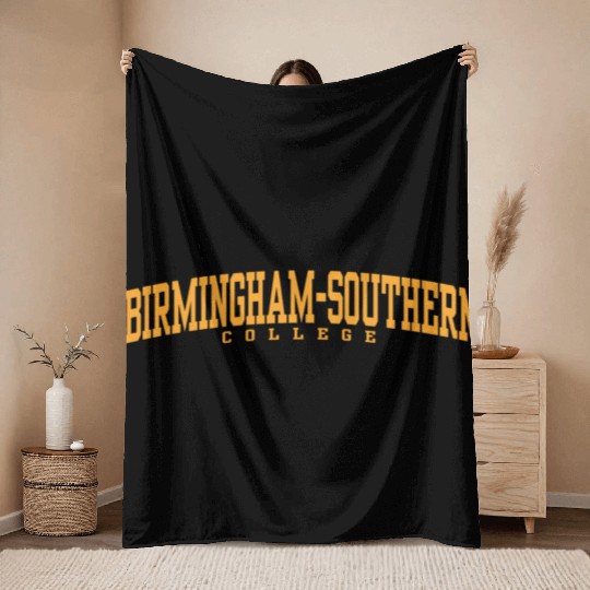 Birmingham–Southern College Oc0218 Throw Blankets