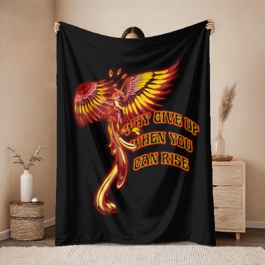 Phoenix Firebird Mythical - Why Give Up When You Throw Blankets
