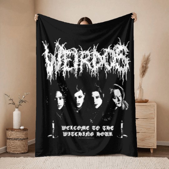 The Craft Weirdos Metal Throw Blankets